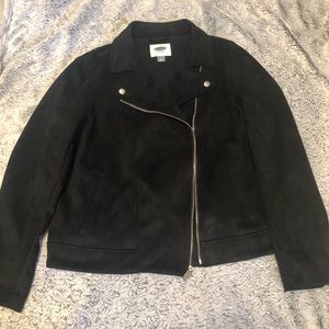 NWOT Old Navy Suede Moto Jacket